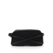 Logo Beauty Case met Ritssluiting Alexander McQueen , Black , Heren