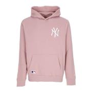 MLB League Essentials Hoodie Rose/Wit New Era , Pink , Heren