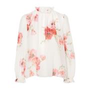 Bloemen Billow Shirt Zimmermann , Multicolor , Dames