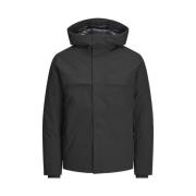 Zwarte Wave Jas Freewear Jack & Jones , Black , Heren