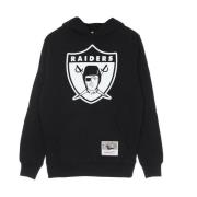 Oakland Raiders NFL Hoodie Zwart Mitchell & Ness , Black , Heren