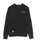 Seattle Seahawks Logo Hoodie New Era , Black , Heren