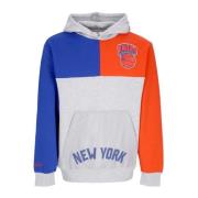 NBA Tie Breaker Hoodie Grijs Mitchell & Ness , Multicolor , Heren