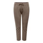 Klassieke Fossil Broek in Bruin Only Carmakoma , Brown , Dames