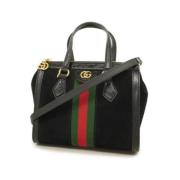 Pre-owned Fabric gucci-bags Gucci Vintage , Black , Dames