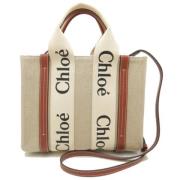 Pre-owned Fabric totes Chloé Pre-owned , Beige , Dames