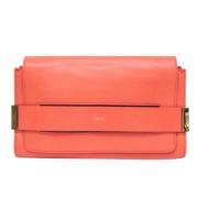 Pre-owned Leather clutches Chloé Pre-owned , Pink , Dames