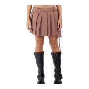 Metallic Bruine Rok Af0473 Acne Studios , Brown , Dames