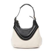 Pre-owned Canvas handbags Gucci Vintage , White , Dames