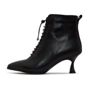 Stiletto Classic Enkellaarzen - Zwart Cesare Gaspari , Black , Dames