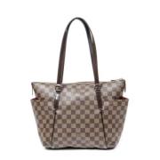 Pre-owned Canvas louis-vuitton-bags Louis Vuitton Vintage , Brown , Da...