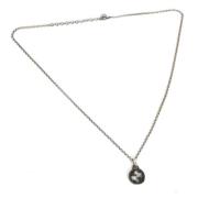 Pre-owned Silver necklaces Gucci Vintage , Gray , Dames