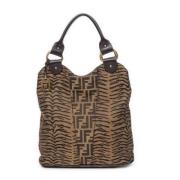 Pre-owned Canvas totes Fendi Vintage , Brown , Dames