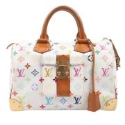 Pre-owned Leather handbags Louis Vuitton Vintage , Multicolor , Dames