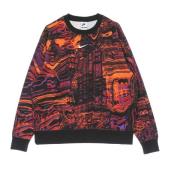 Trend Fleece Crew All Over Print Nike , Multicolor , Dames