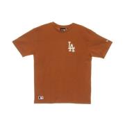 MLB Groot Logo Tee Losdod Toffee New Era , Brown , Heren