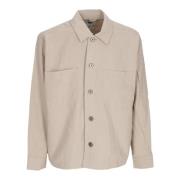 Utility Overhemd Jas Haver Langemouw Obey , Beige , Heren