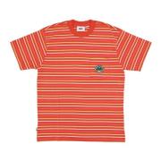 Planet Pocket Tee Korte Mouw T-shirt Obey , Orange , Heren