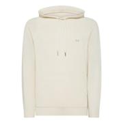 Crème Hoodie Warm Wit Sun68 , Beige , Heren