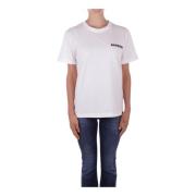 Witte Logo T-shirts en Polo's Barrow , White , Dames