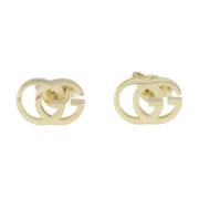 Pre-owned Yellow Gold earrings Gucci Vintage , Yellow , Dames