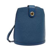 Pre-owned Leather louis-vuitton-bags Louis Vuitton Vintage , Blue , Da...