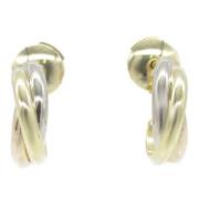 Pre-owned Yellow Gold earrings Cartier Vintage , Yellow , Dames