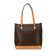 Pre-owned Fabric totes Celine Vintage , Brown , Dames