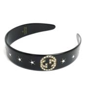 Pre-owned Canvas hair-accessories Gucci Vintage , Black , Unisex