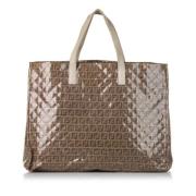 Pre-owned Fabric totes Fendi Vintage , Brown , Dames