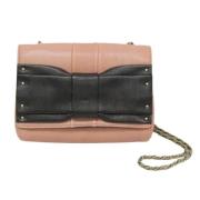 Pre-owned Leather crossbody-bags Chloé Pre-owned , Pink , Dames