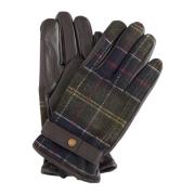 Tartan wollen handschoenen voor mannen en vrouwen Barbour , Green , Un...