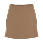 Portabella Shorts Fendi , Brown , Dames