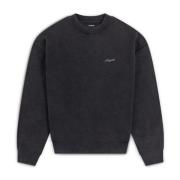 Eer Gewassen Sweatshirt Axel Arigato , Black , Heren