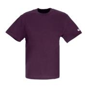 Donker Pruim/Zilver Tee Crew Neck Shirt Carhartt Wip , Purple , Dames