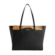 Digitale Stad Shopper Tas in Zwart Alviero Martini 1a Classe , Black ,...