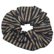 Pre-owned Canvas hair-accessories Fendi Vintage , Black , Dames