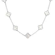 Pre-owned White Gold necklaces Van Cleef & Arpels Pre-owned , Gray , D...