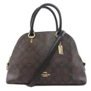 Pre-owned Canvas handbags Coach Pre-owned , Brown , Dames