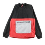 Opvouwbare Windbreaker Jas Zwart/Rood DC Shoes , Multicolor , Heren