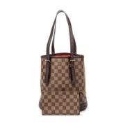 Pre-owned Canvas louis-vuitton-bags Louis Vuitton Vintage , Brown , Da...