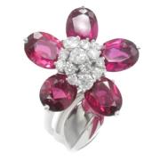 Pre-owned White Gold rings Van Cleef & Arpels Pre-owned , Pink , Dames