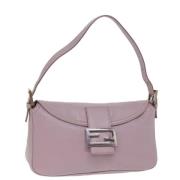 Pre-owned Leather fendi-bags Fendi Vintage , Pink , Dames