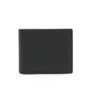 Pre-owned Leather wallets Louis Vuitton Vintage , Black , Heren