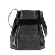 Pre-owned Leather louis-vuitton-bags Louis Vuitton Vintage , Black , D...