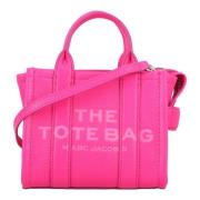 Hot Pink Mini Tote Leren Tas Marc Jacobs , Pink , Dames