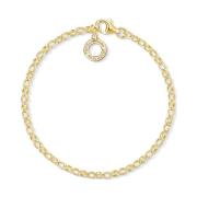 Damesarmband Carrier 15,5 cm Goud X0243-413-39-L15,5 Thomas Sabo , Yel...