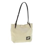 Pre-owned Canvas fendi-bags Fendi Vintage , White , Dames