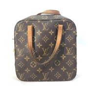 Pre-owned Fabric louis-vuitton-bags Louis Vuitton Vintage , Brown , Da...