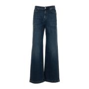 Denim Jeans Roy Roger's , Blue , Dames